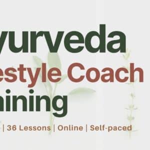 Online Ayurveda and yoga course thumbnails