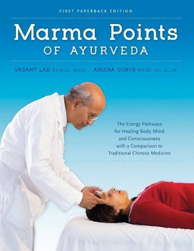 Cover of Marma Points of Ayurveda by Vasant Lad and Anisha Durve